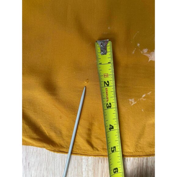 People Like Art Women's Size M Mustard Yellow Swim Cover Up Dress Tie Dye - Picture 9 of 9